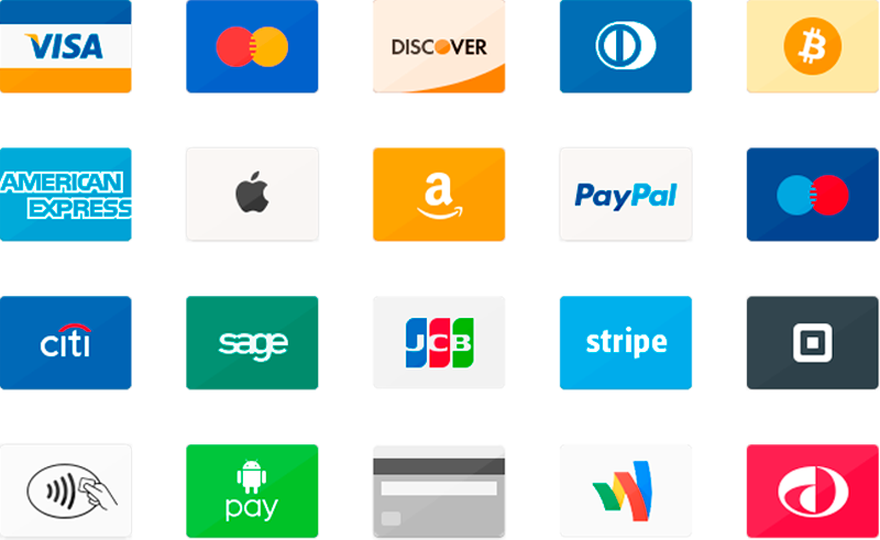 Medios de pago disponibles